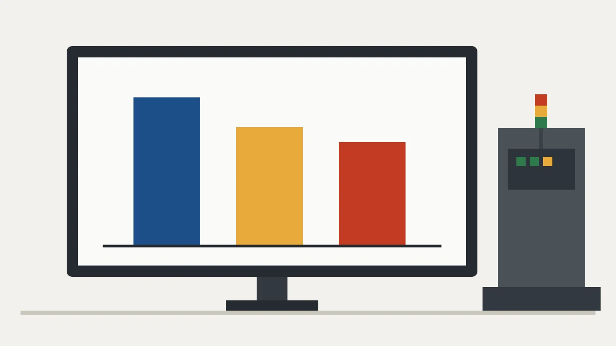 Three capacity bars: design, effective and actual
