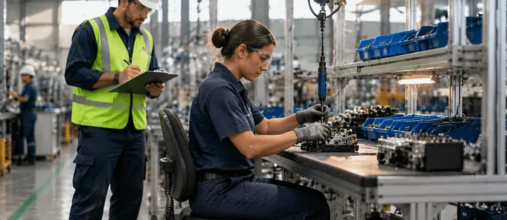 RULA e REBA: análise ergonômica de posturas na produção