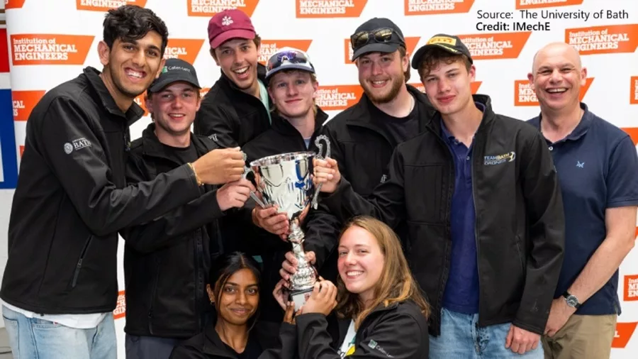 University of Bath student drone team flying high with world championship win