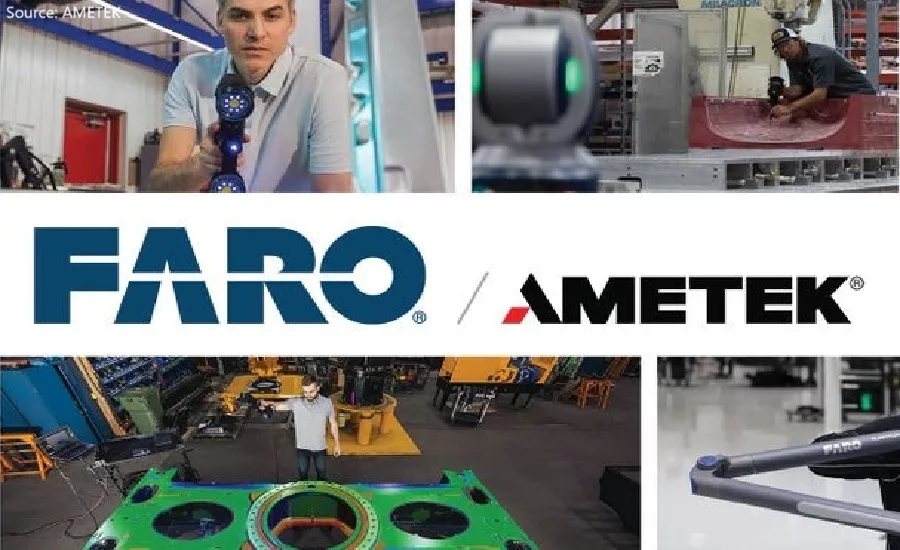AMETEK Announces Completed Acquisition of FARO Technologies