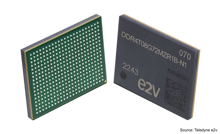 Teledyne e2v 16GB Space-Qualified DDR4 Memory