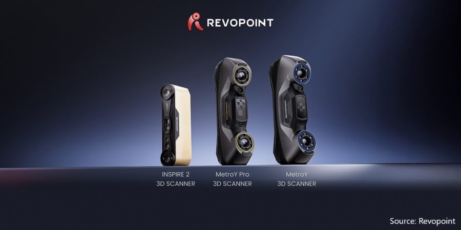 Revopoint INSPIRE 2, MetroY Series 3D Scanners