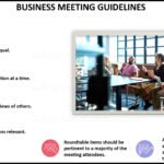 business meeting agenda format slide