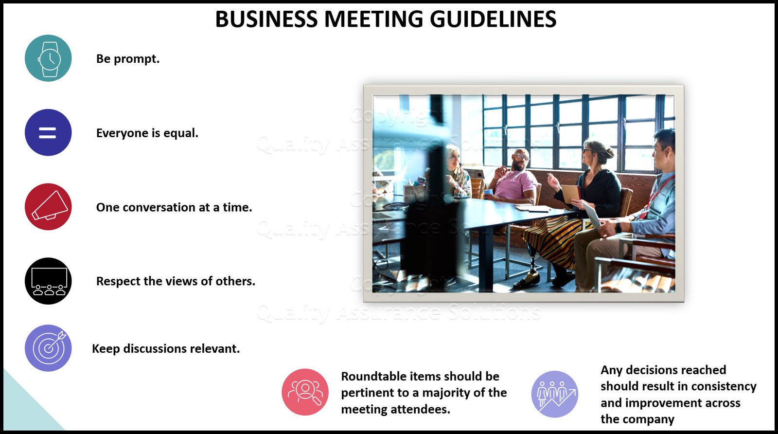business meeting agenda format slide