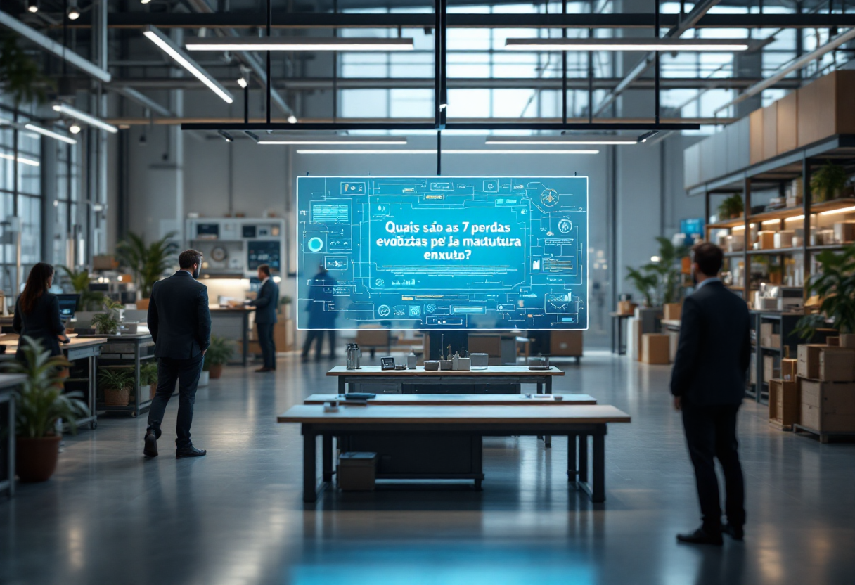 Quais são as 7 perdas da produção evitadas pela manufatura enxuta