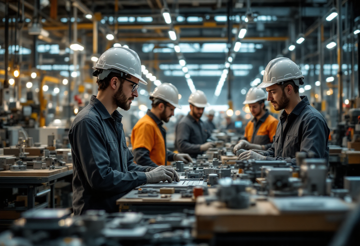 Quais são as principais etapas para implementar a manufatura enxuta