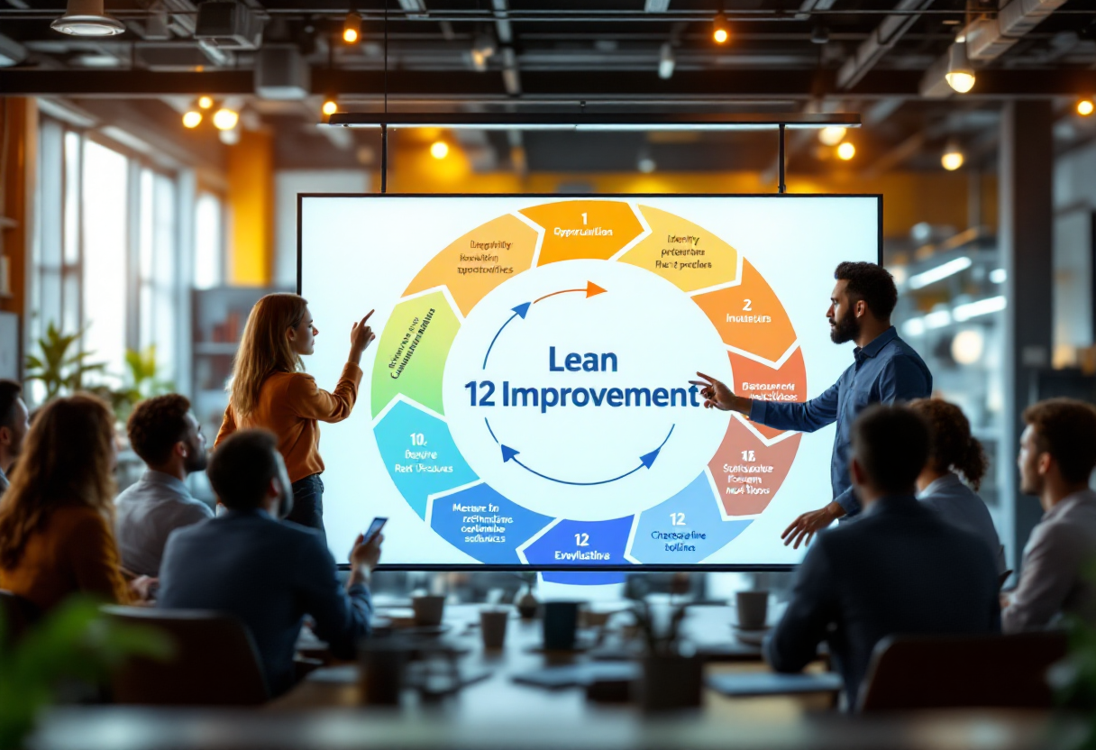 Quais são os 12 passos da melhoria contínua