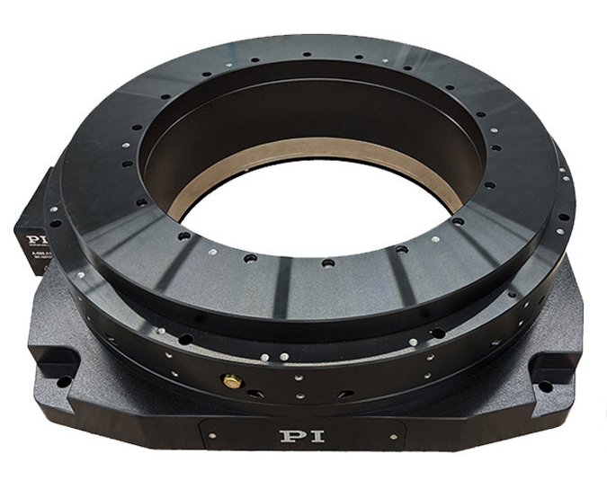 Large-Aperture Air-Bearing Rotation Stage A-688 From PI