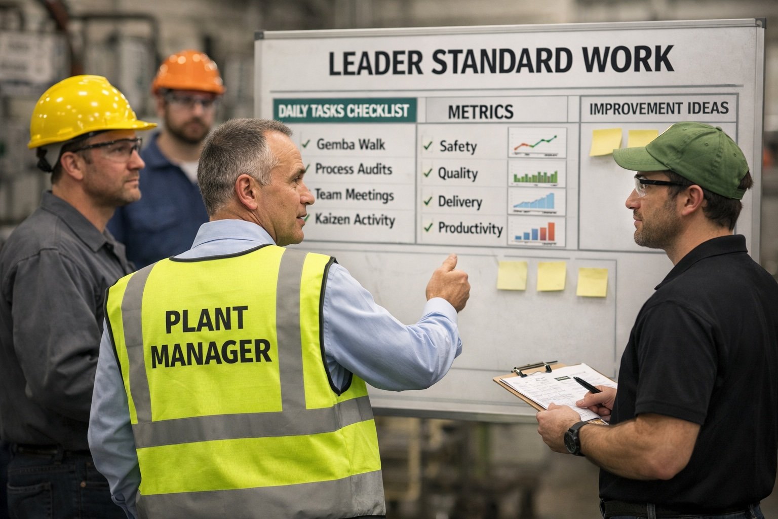Leader Standard Work, The Discipline Behind Sustainable Improvement | Gemba Academy